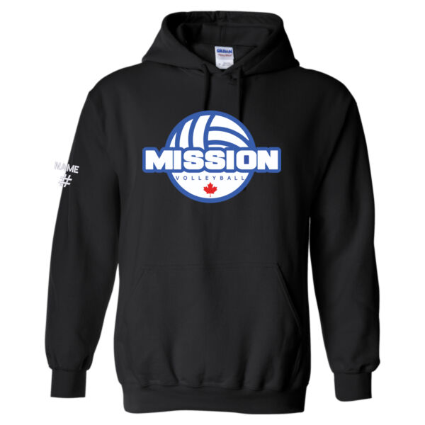 Gildan Unisex Crest Printed Hoodie Thumbnail