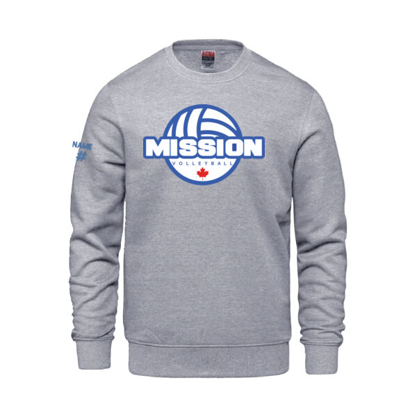 Vault Unisex Crest Printed Crewneck Thumbnail